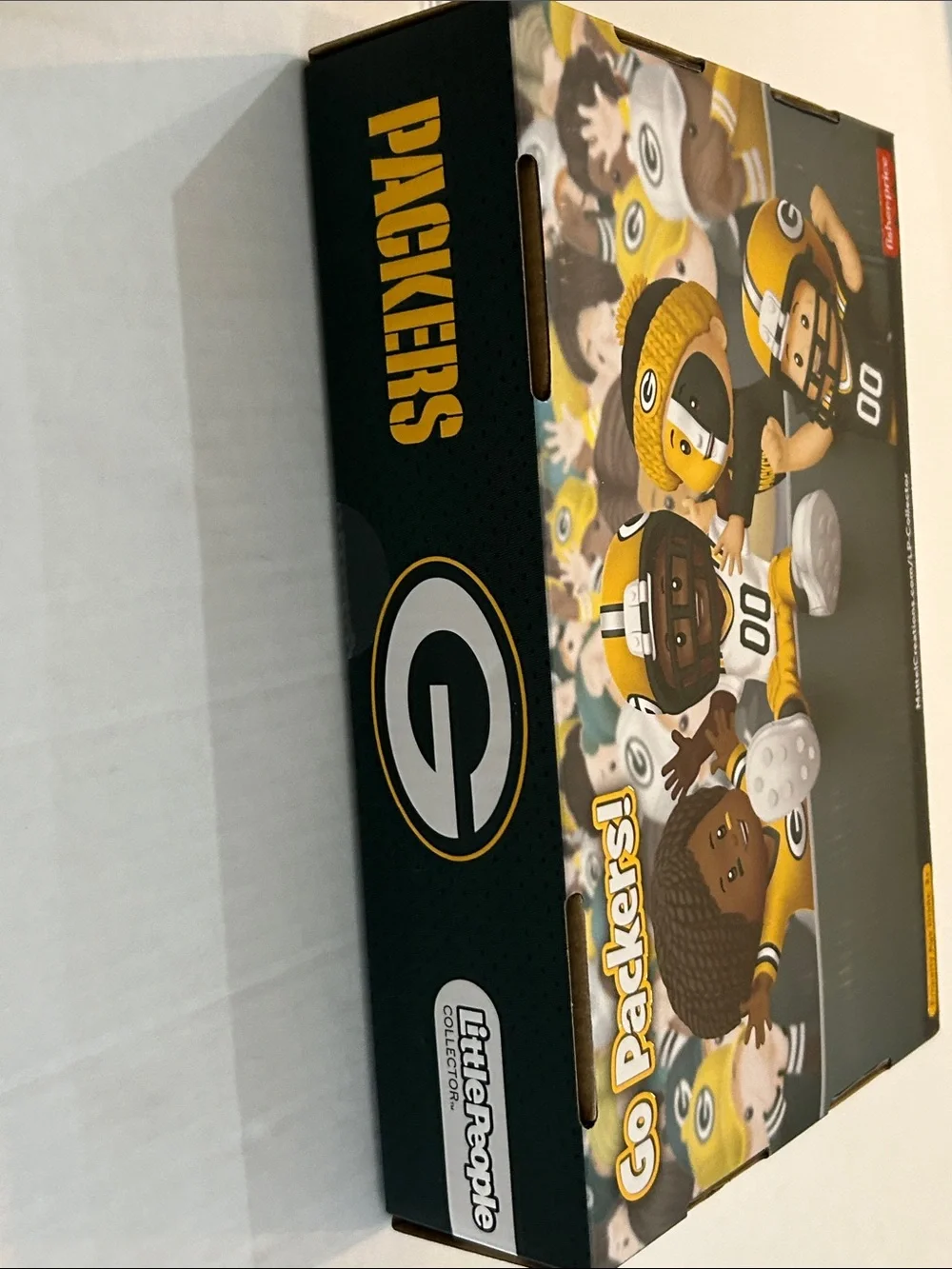 Little People NFL Green Bay Packers Collector Figures 4pc Set -  Series 1